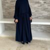 Robe "Aline" Élégante Noire – Image 2